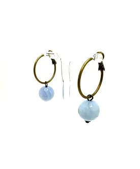 Blue Jasper Earrings