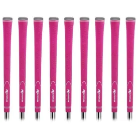 Karma Neion II Pink Undersize - 9 Piece Golf Grip Bundle