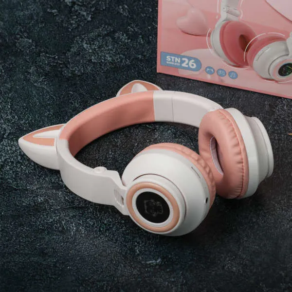 Kitty - Bluetooth trendy headphones