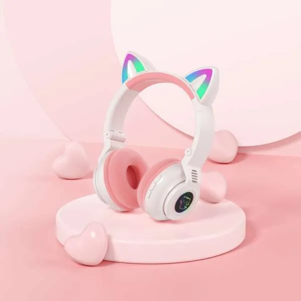 Kitty - Bluetooth trendy headphones