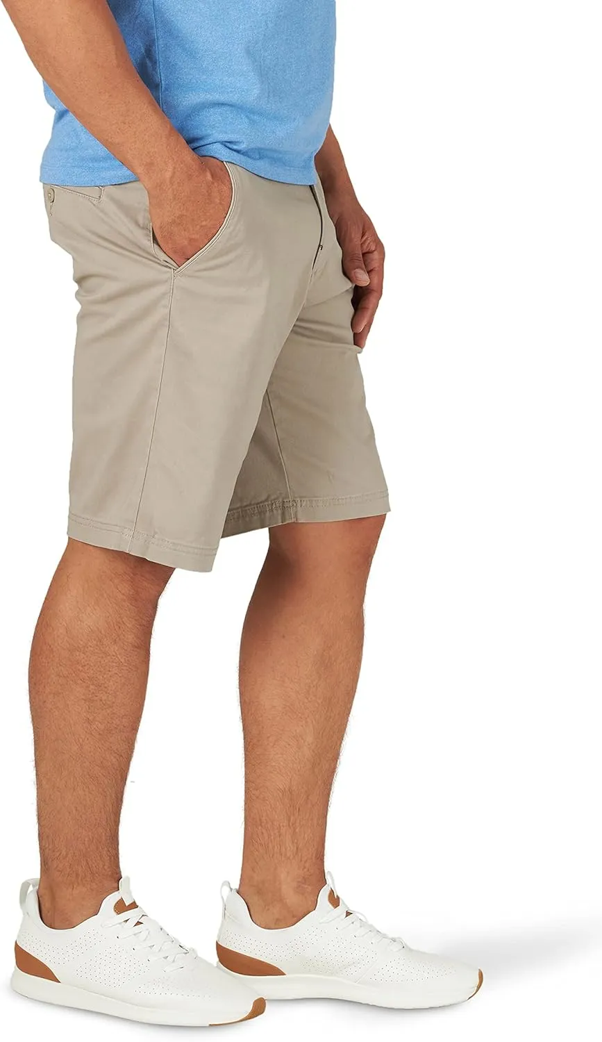 Lee Men's Extreme Motion Flat Front Short