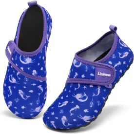 Limberun Water Shoes Kids Boys Girls Swim Aqua Sports Shoes Quick-Dry Barefoot Lightweight Pool Beach Non Slip Socks for Toddler Shoe