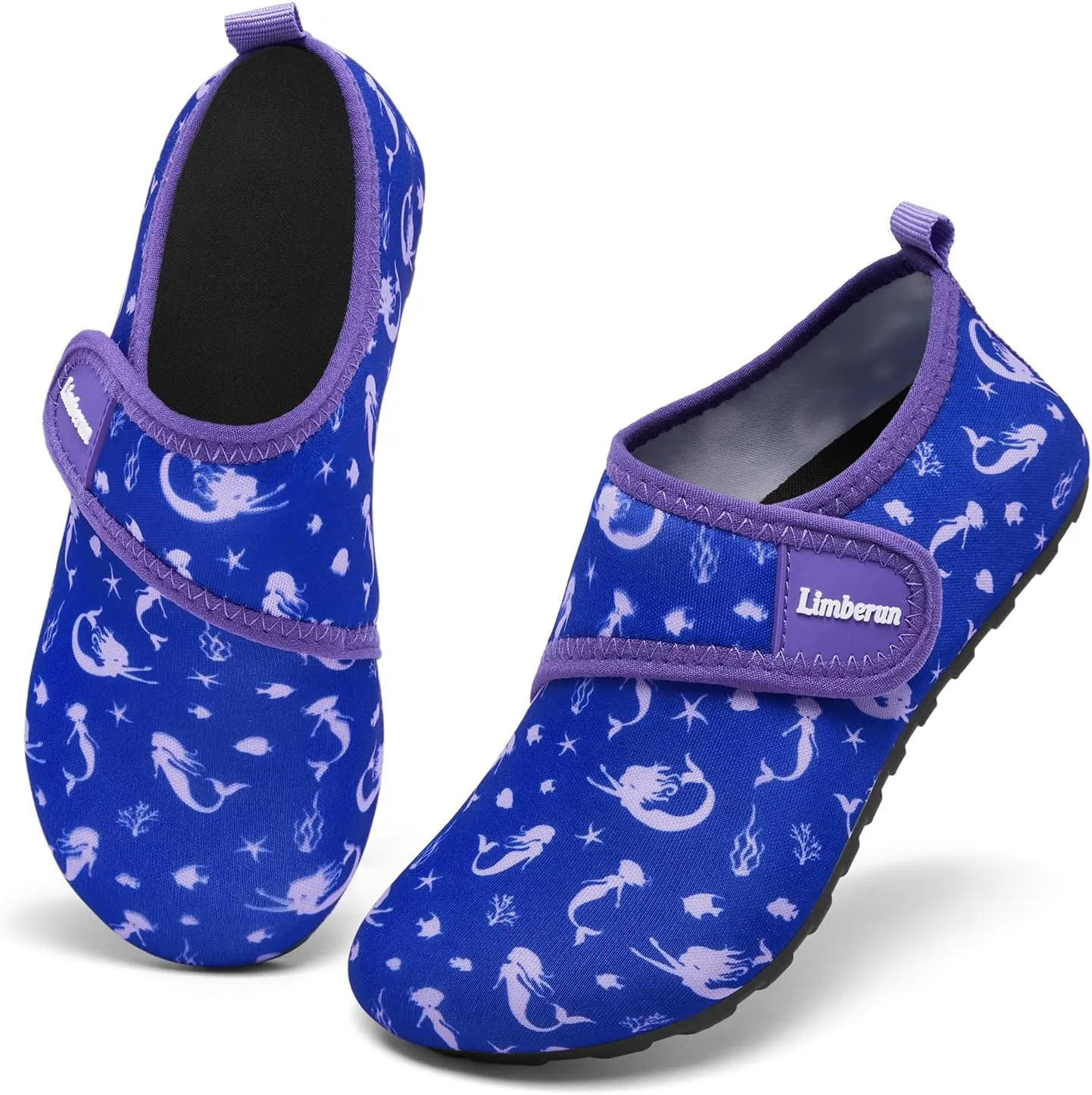 Limberun Water Shoes Kids Boys Girls Swim Aqua Sports Shoes Quick-Dry Barefoot Lightweight Pool Beach Non Slip Socks for Toddler Shoe