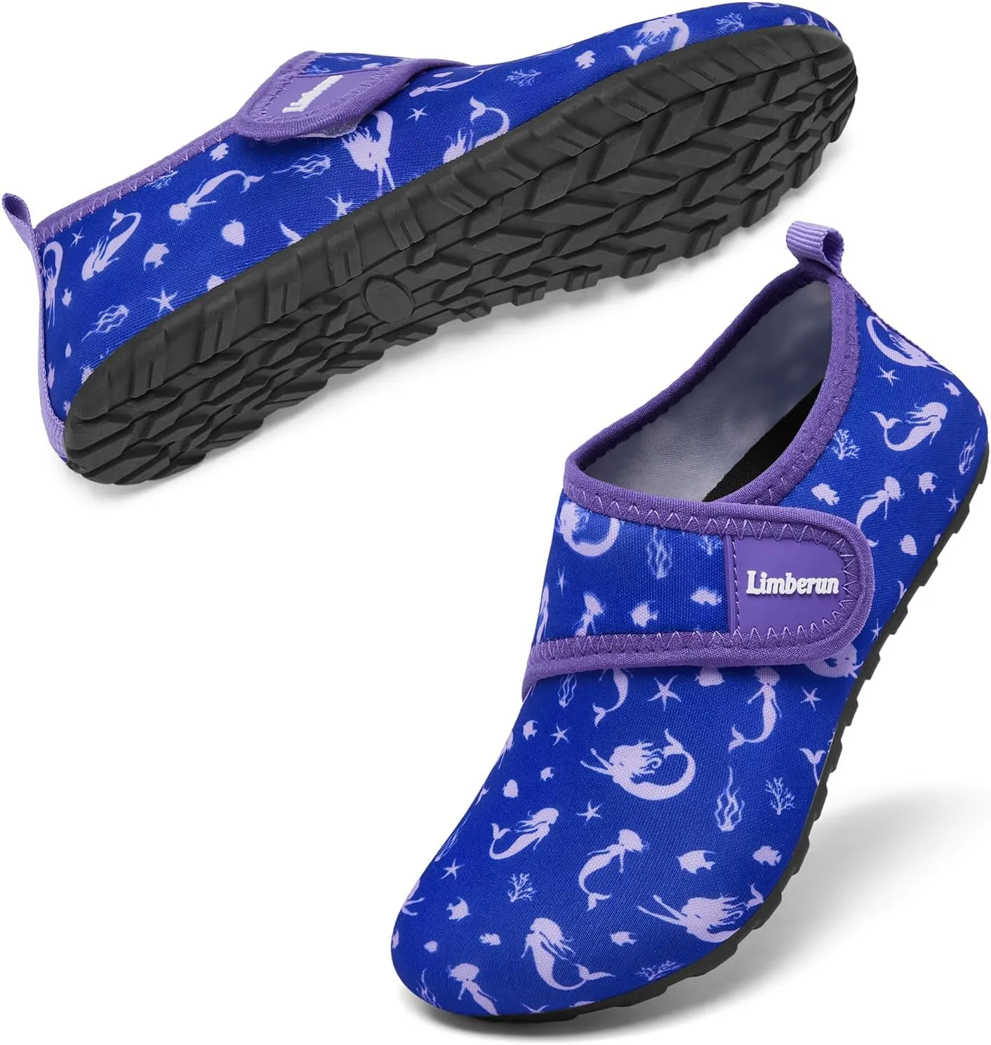 Limberun Water Shoes Kids Boys Girls Swim Aqua Sports Shoes Quick-Dry Barefoot Lightweight Pool Beach Non Slip Socks for Toddler Shoe