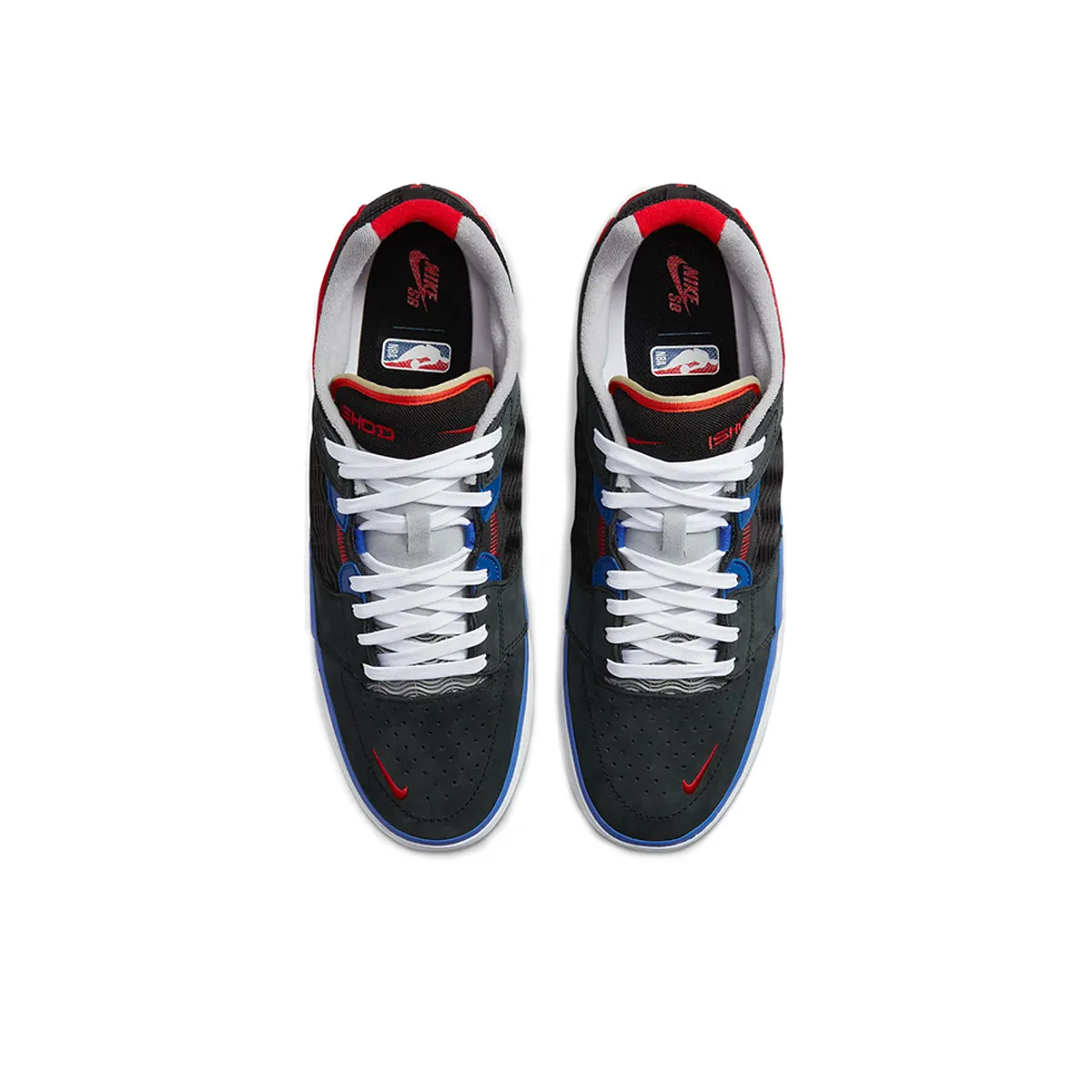 Nike SB Ishod PRM "NBA" - Black/Royal/Grey/Red DM0752-002