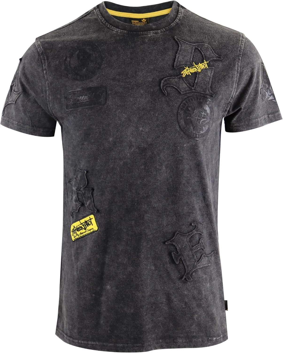 SCREENSHOT-TEE5202 Mens Hip-Hop NYC Streetwear Ultra Premium Technique Tee