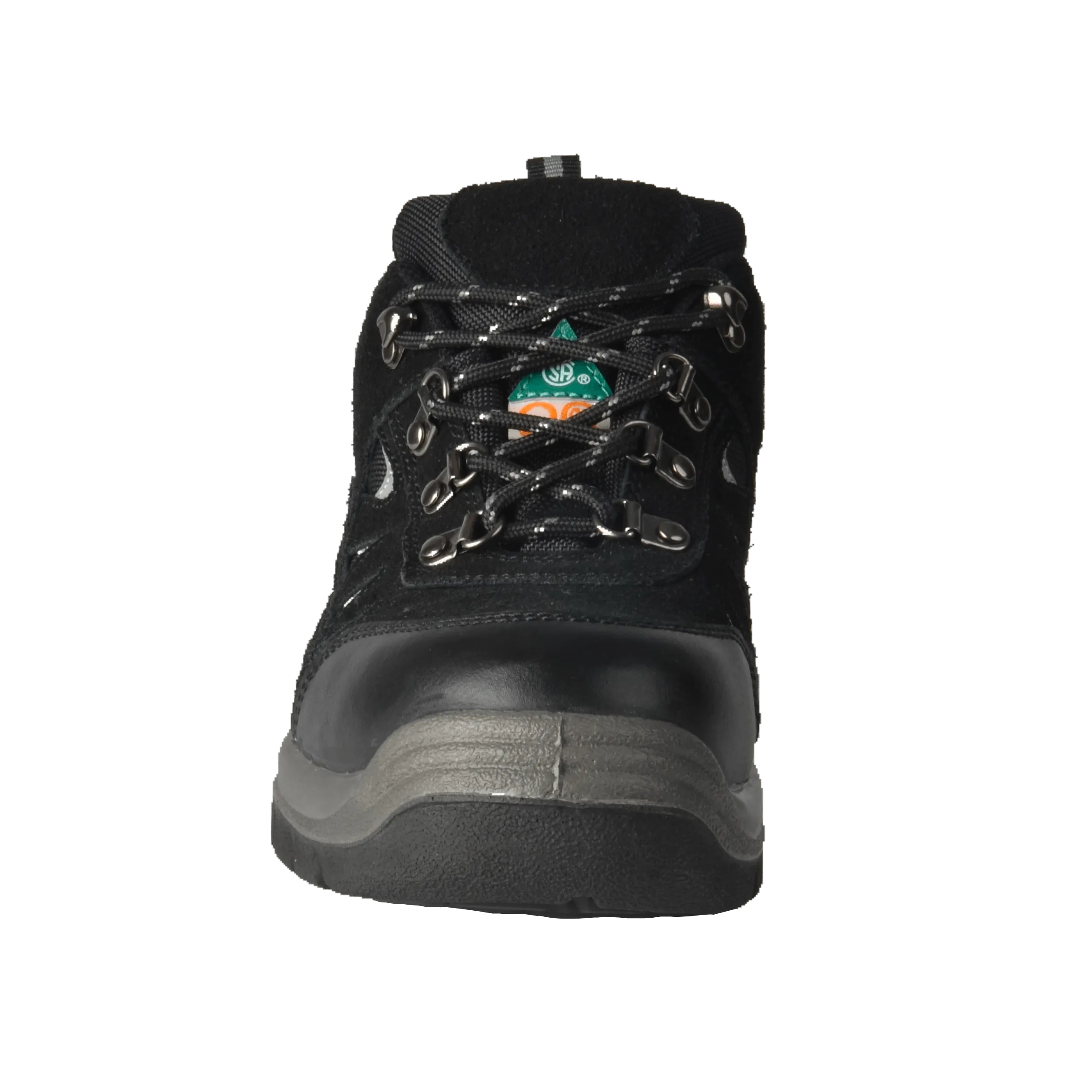 Tuff & Durable® - Low Cut Work Shoes with Steel Toe & Plate | Black