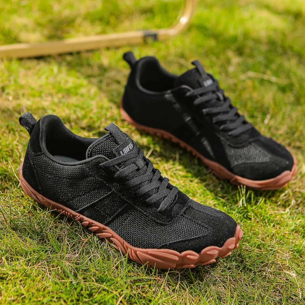 UBFEN Sneakers Barefoot Shoes for Womens Mens Minimalist Trail Running Hiking Comfortable Walking
